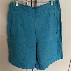 Athleta Bermuda linen shorts